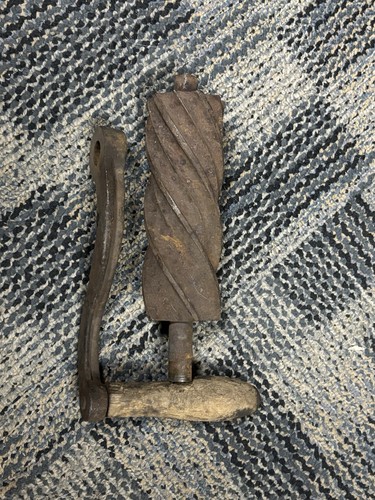 Antique cast iron gear - antique,