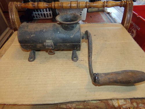 Hand crank antique cast iron - crank,